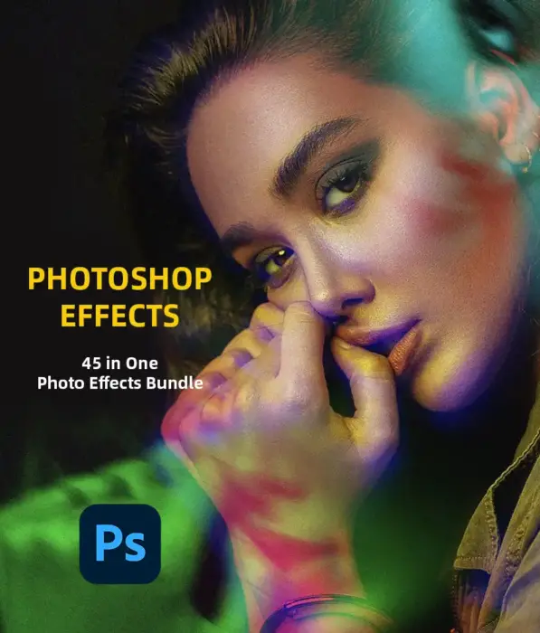 45 Photoshop Effects Bundle