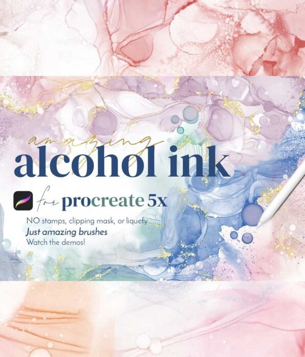 Alcohol Ink for Procreate