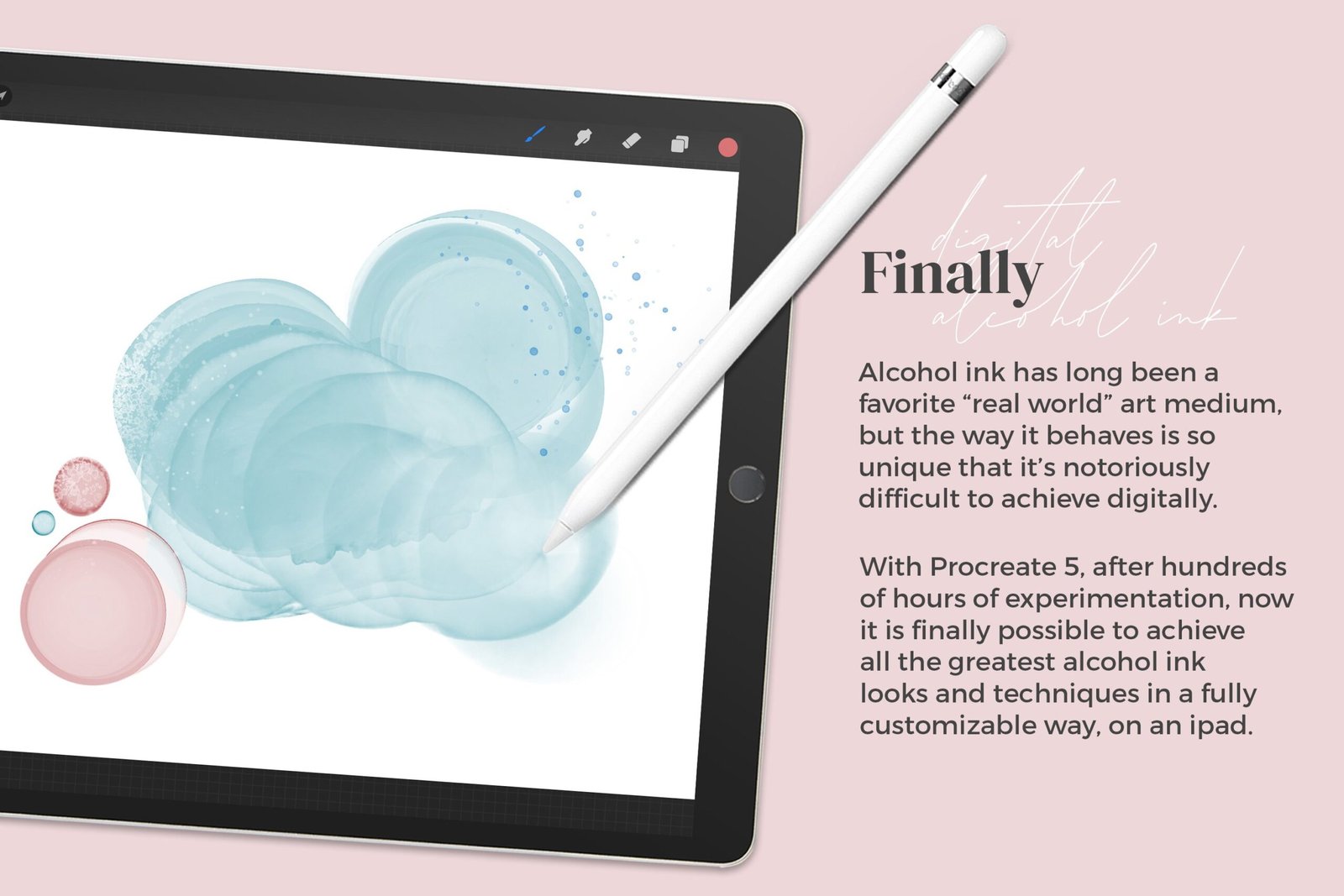 Alcohol Ink for Procreate