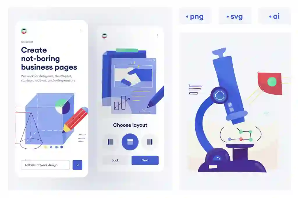 Premium Tech illustrations