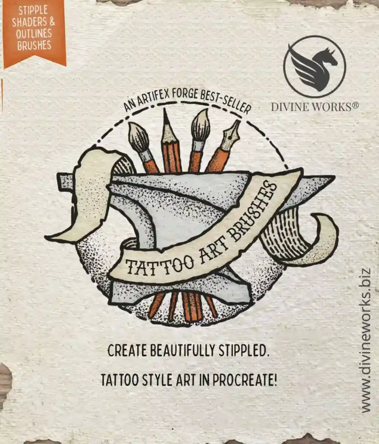 Best Procreate Tattoo Brushes