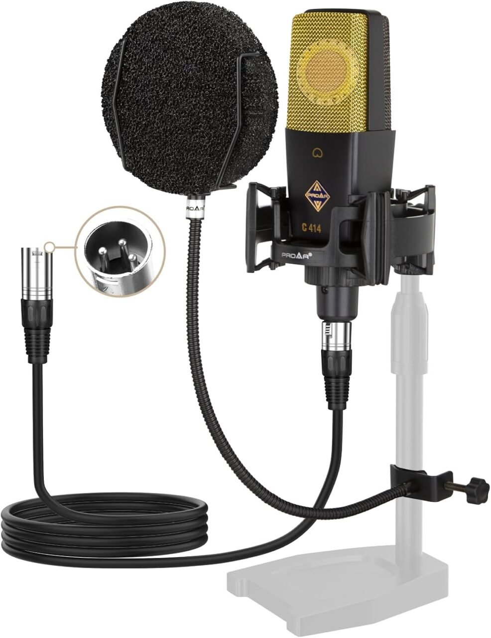 PROAR XLR Podcast Microphone