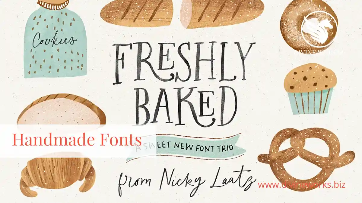 Freshly Baked Handmade Fonts