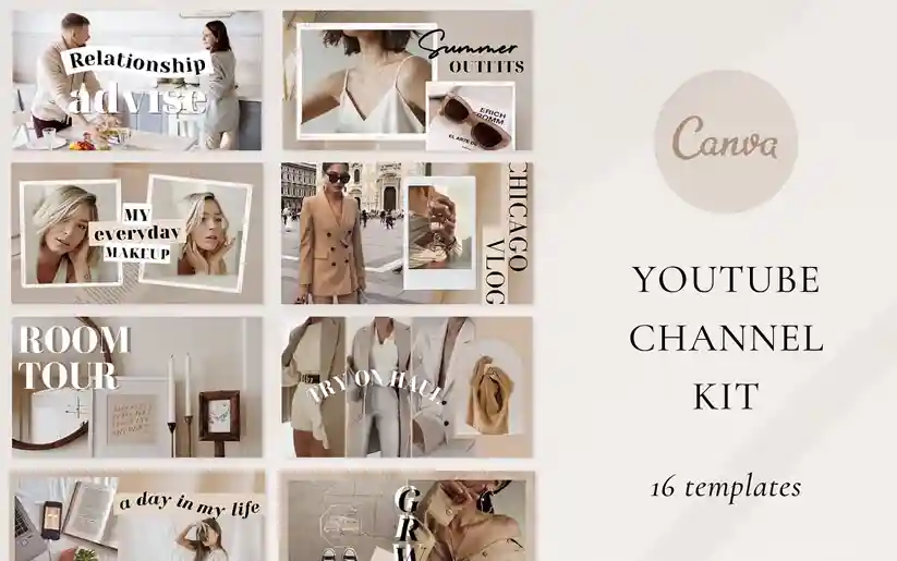 YouTube Channel Branding Kit