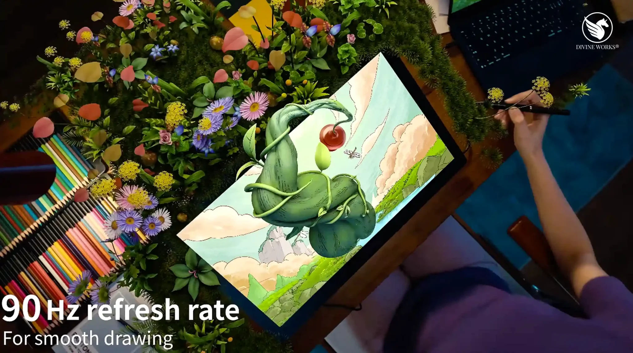 Huion Kamvas 22 Gen 3 pen display review — 2.5K 90Hz drawing tablet for digital artists