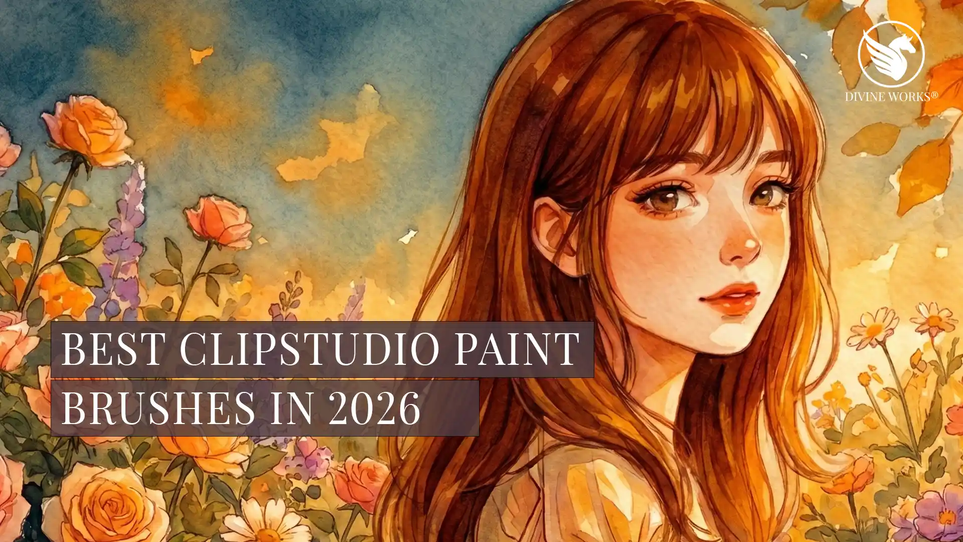 Best Clip Studio Paint brushes on Creative Market — watercolor, grunge, and stamp brush sets