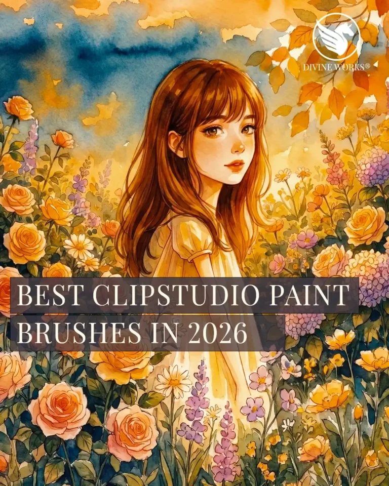 Best Clip Studio Paint brushes on Creative Market — watercolor, grunge, and stamp brush sets