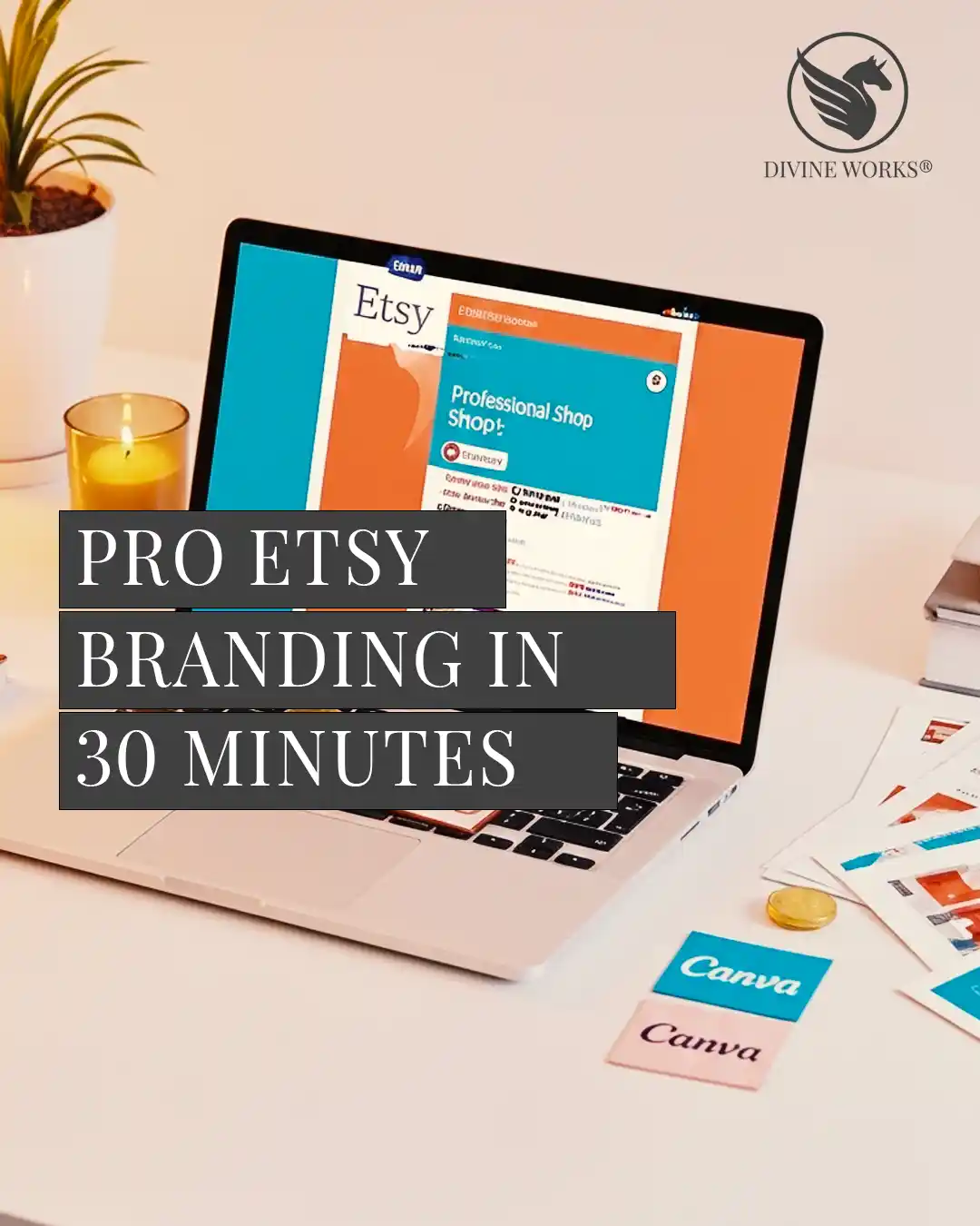 Canva templates for Etsy sellers