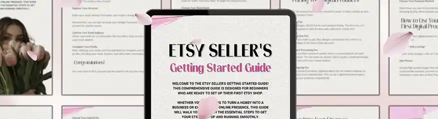 Etsy Shop Kit Templates Canva PLR by Your DigiProds on Creative Market
