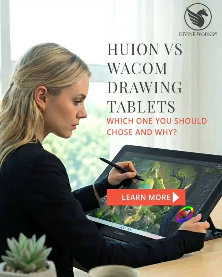 Huion vs Wacom Drawing Tablets