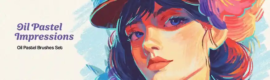 Clip Studio Paint Oil Pastel Brushes by pixel-buddha
