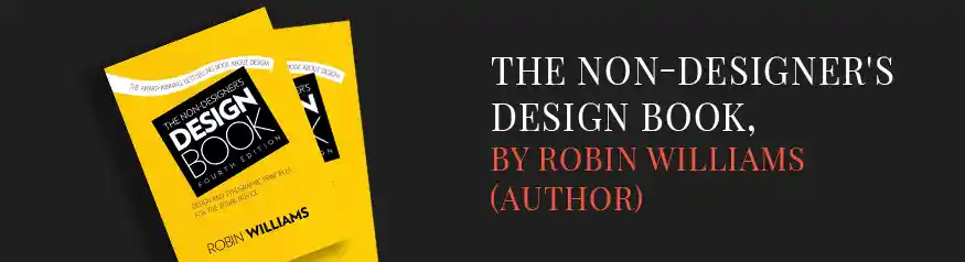 The Non-Designer's Design Book by Robin Williams — best graphic design book for beginners