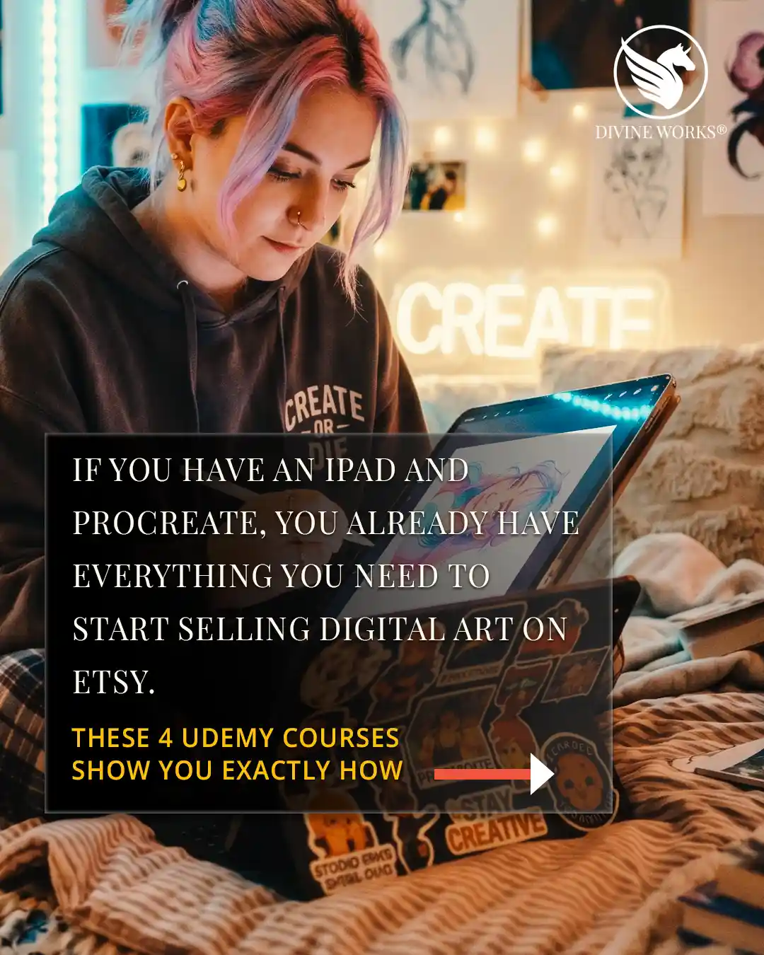 best procreate courses udemy