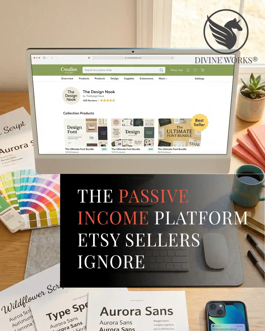 how to sell on Creative Market