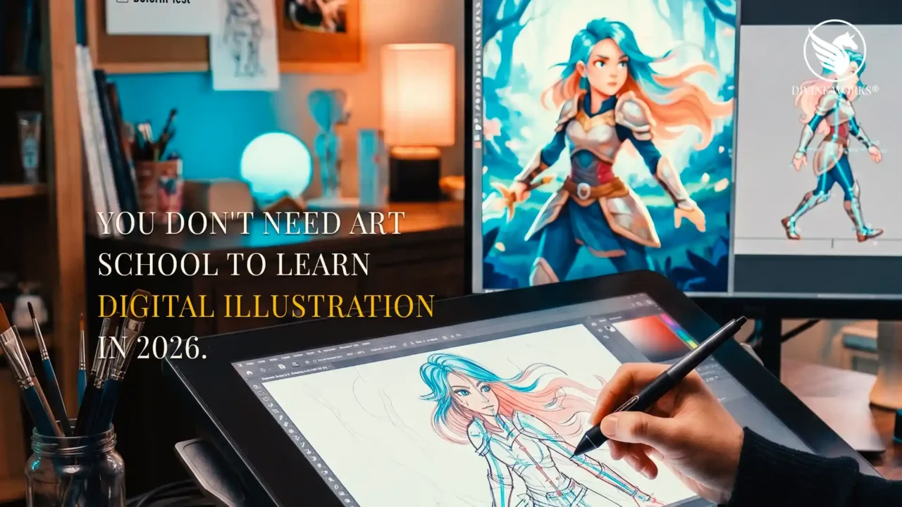 learn digital illustration online