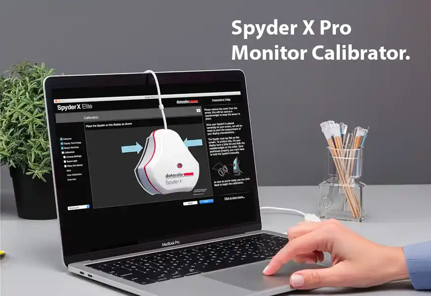 Datacolor SpyderX Pro monitor color calibrator for digital painting