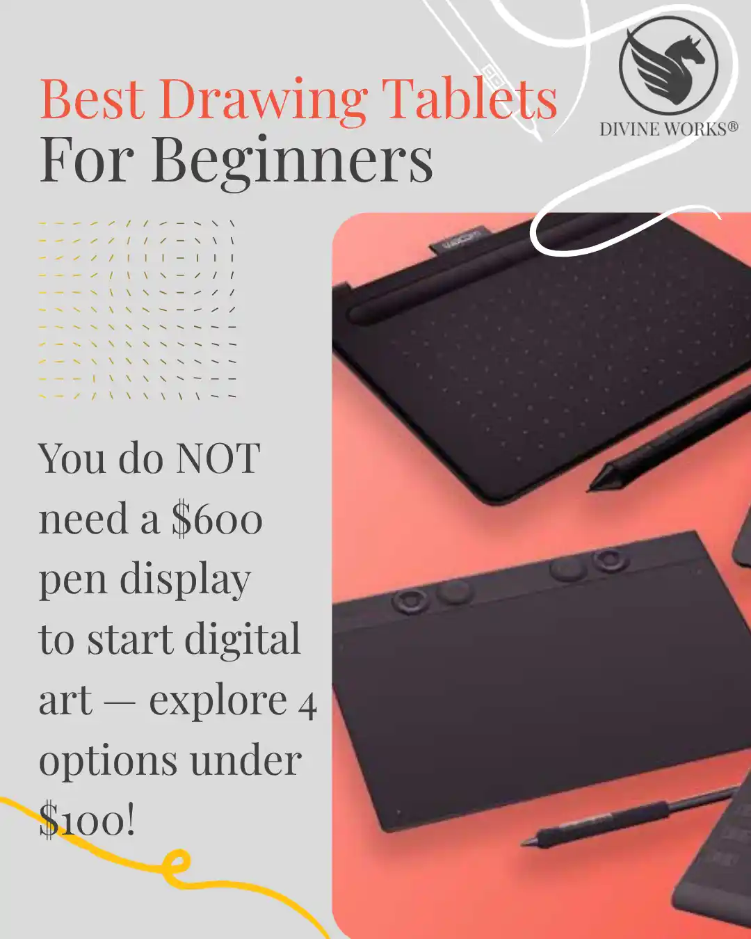 best drawing tablets for beginners