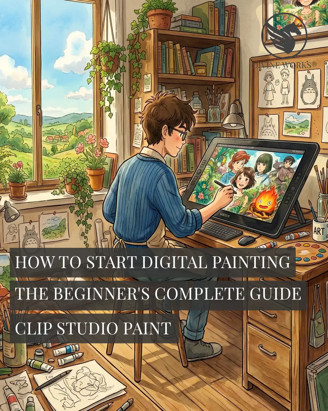 clip studio paint for beginners
