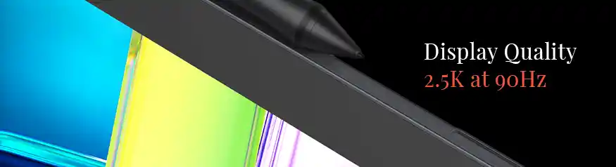 Huion Kamvas 22 Gen 3 display close-up — 2.5K resolution pen display